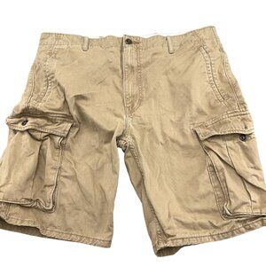 Levis Shorts Men 36W‎ x 11L Tan Cargo Cotton Utility PC9-13848-0012 Casual Work